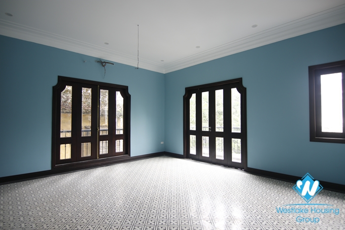 The newly renovated villa for rent in Hoan Kiem is suitable for living, business or office